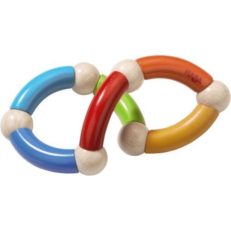Haba Color Snake Rattle Clutching Toy