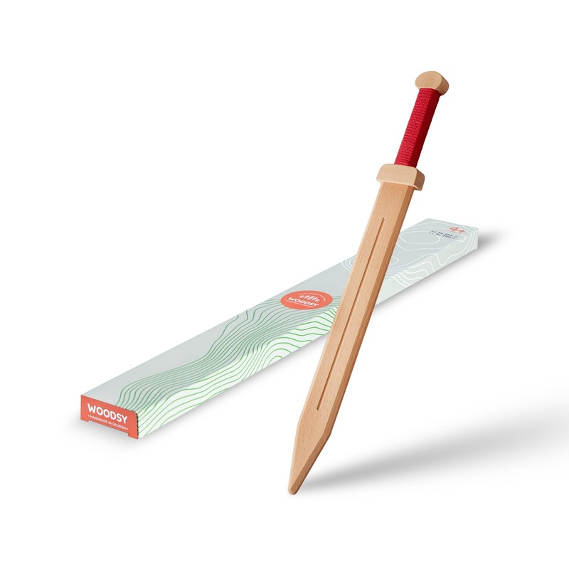 Woodsy Wooden Roman Sword